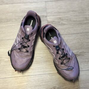 Salomon Supercross 4 Men's Purple Trail/Hiking Running Shoes Sz. 7 Outdoor